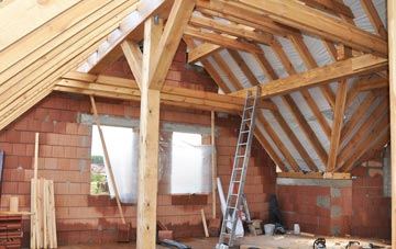 Gunters Bridge attic trusses